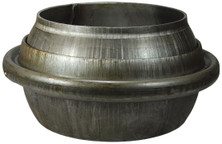 Dixon 21012 12" Unplated Steel Type-A Male w/ Ring for Welding Agri-Lock Fittings