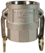 Dixon 250-D-SS 2 1/2" Stainless Female Coupler x