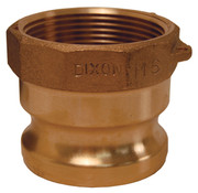 Dixon 300-A-BR 3" Brass Male Adapter x Female NPT