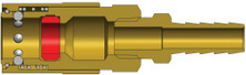 Dixon 3CMS4-B-E 3/8" MOLD COUP, 1/2" BARB UNVALVED Body Material: BRASS Body Size: 3/8"