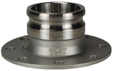 Dixon 400-AL-SS 4" Stainless Adapter x 150# ASA
