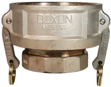 Dixon 4030-D-SS 4" SS Coupler x 3" Female NPT