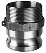 Kuriyama BR-F150 Brass Part F Male Adapter x Male NPT, 1-1/2"