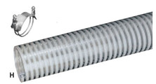 Kuriyama H400X100 Standard Duty PVC Suction Hose, 4.000" x 100'