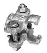 Kuriyama HC-75 Plated 2-Bolt Clamp, 1-1/8 to 1 5/16"