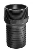 Kuriyama PPN200 Polypropylene Combination Hose Nipple, 2"