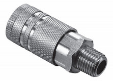 Kuriyama QDAC-4MC Quick Disconnect Coupler with Male Thread, 1/4"