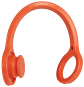 Dixon 4K-O-DP 1/2" ISO-A Dust Plug, Orange Nitrile (700102-4)
