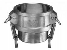 Kuriyama SS-B200 Stainless Steel Part B Female Coupler x Male NPT, 2"