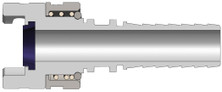 Dixon 4PS4 THOR COUPLER, 1/2" BARB, STEEL Body Material: STEEL Body Size: 1/2"