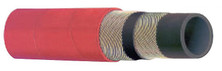 Kuriyama T330AH075X100 250 PSI EPDM Steam Hose, Red Cover, 3/4" ID