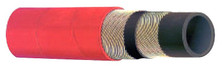 Kuriyama T331AH100X100 250 PSI Chlorobutyl Steam Hose, Red Cover, 1" ID