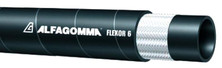 Alfagomma T806AA-04 Flexor 6 Hydraulic Hose with one braid, 0.250", 6.35 mm