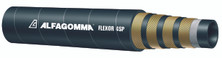 Alfagomma T850AA-06 Flexor 4SP Hydraulic Hose, Four wire spiral, 0.380", 9.5 mm