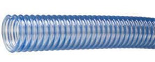 Kuriyama WT150X100 Food Grade PVC Material Handling Hose, 1.500" x 100'