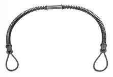 Kuriyama WS-1 Whipcheck, Safety Cable, STYLE WS for hose-to-tool service, 1/8"