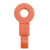 210008 Label Safe 1/8" BSP - Fill Point ID Washer - (10mm) - Red