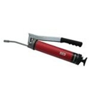 Oil Safe 330308 Lever Grease Gun - 6" Steel Ext. - Heavy Duty - Red