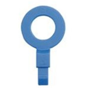 Label Safe 240002 1/2" BSP - Fill Point ID Washer - (21.3mm) - Blue