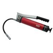 Oil Safe 330408 Lever Grease Gun - 12" Flexible Ext - Heavy Duty - Red