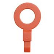 Label Safe 240008 1/2" BSP - Fill Point ID Washer - (21.3mm) - Red