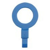 Label Safe 250002 3/4" BSP - Fill Point ID Washer - (27mm) - Blue