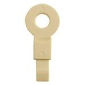 Label Safe 210000 1/8" BSP - Fill Point ID Washer - (10mm) - Beige