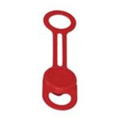 Oil Safe 291108 13/32" (10.3mm) Grease Fitting Protector - Red