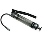 Oil Safe 330150 Lever Grease Gun - 12" Flexible Ext. - Standard - Clear