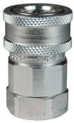 Dixon 4VF4 1/2" H-STYLE COUPLER, 1/2" NPTF, ST Body Material: STEEL Body Size: 1/2"