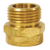 Dixon 5071206C Brass 3/4" Male GHT x 3/8" Fem NPTF