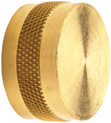 Dixon 5131212C 3/4" Brass Round Garden Hose Cap