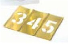 CH Hanson 10011 2'' Numbers Stencil Set