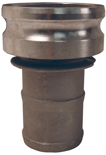 Dixon 5040-E-AL 5" Alum Adapter x 4" Hose Shank