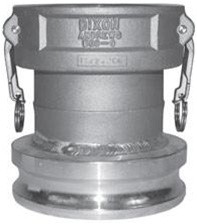 DIXON 6040-DA-BR Reducing Cam and Groove Couplings coupler x adapter