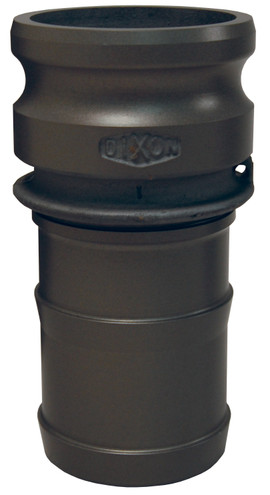 Dixon 600-E-ALH 6" Alum Hardcoat Male Adapter x