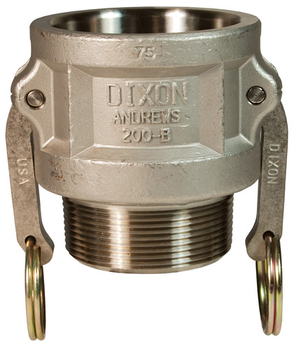 Dixon 600-B-SS 6" Stainless Female Coupler x Male