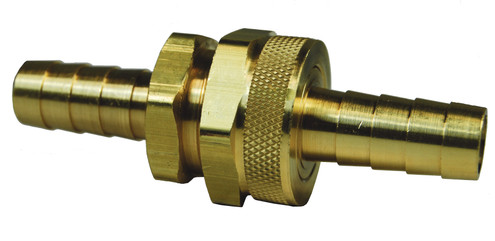 Dixon 5920808KLF 1/2" GHT Complete Cplg w/Hex Nut Lead Free Brass