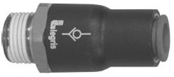 DIXON 79955614 Legris In-Line Check Valves,Nylon with nickel plated brass base