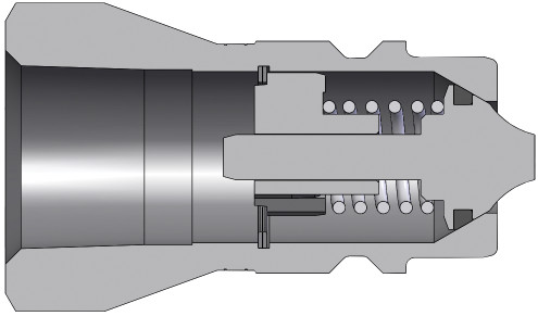Dixon AG4F6-PV 1/2" AG NIPPLE, 3/4" NPTF STEEL POP Body Material: STEEL Body Size: 1/2"
