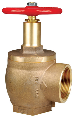 Dixon AVF5-250 2-1/2" FNPT X 2-1/2" FNPT 500# ANGLE HOSE VALVE, FM, 18-158-50000