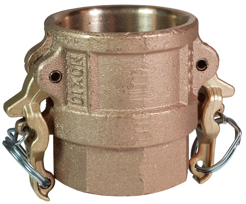 Dixon BD600 6" Brass Bosslock Female Coupler