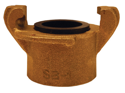 Dixon BSC125 1 1/4" Brass Sand Blast Threaded