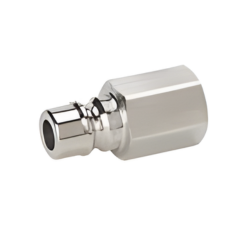 MSA 629672 PLUG,QDISC,SNAPTITE SST,MALE W/FEM 1/4"N