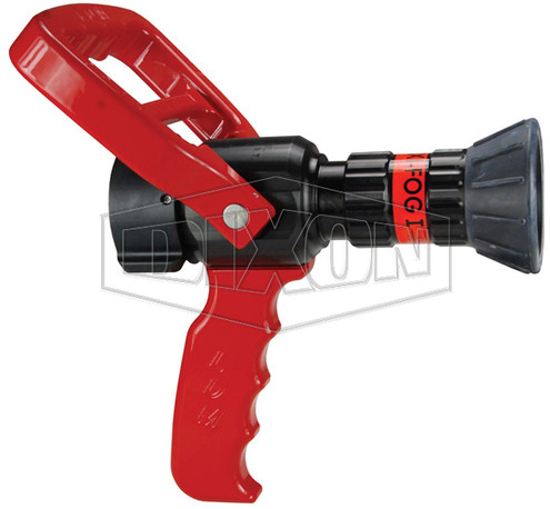Dixon BVDSO100 1"' NPSH ALUM DUAL GALLON SHUTOFF NOZZLE, 25-70 GPM