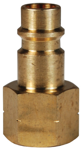 Dixon CJ2BF2-B 1/4" HI-FLO NIPPLE, 1/4" BSPP BRASS Body Material: BRASS Body Size: 1/4"