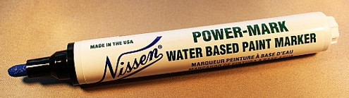 Nissen WBBU Blue Acrylic Feltip Paint Marker