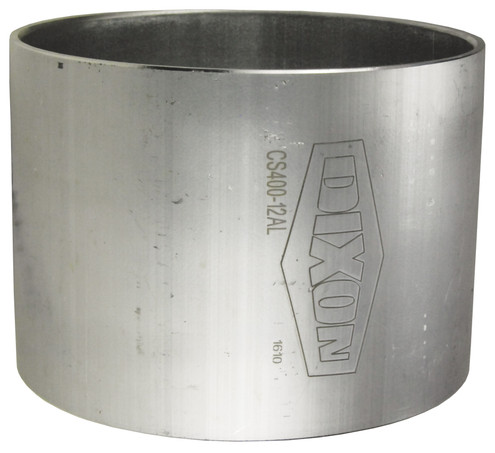 Dixon CS400-12AL 4" ID Alum Crimp Style Sleeve 5" ID, 4-57/64" to 4-60/64" OD