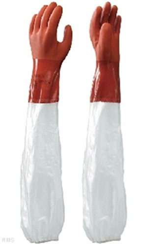 Showa Atlas 640 Series Chemical Resistant Gloves, Per Pair