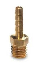 Legacy A1440 Hose Barb, 1/4" ID hose x 1/4" MNPT, brass